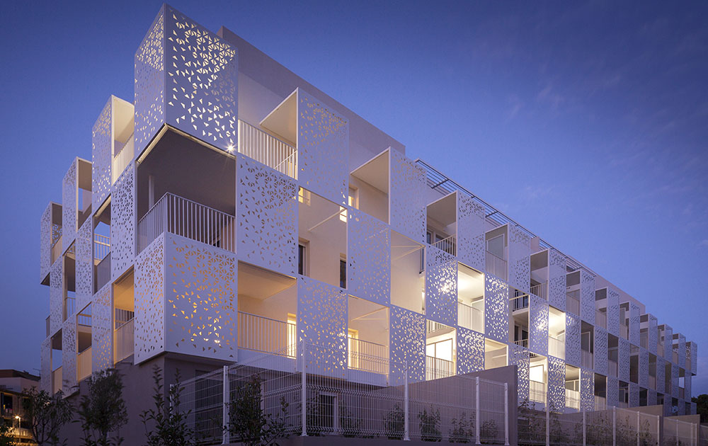 cros delmas origami residence nuit